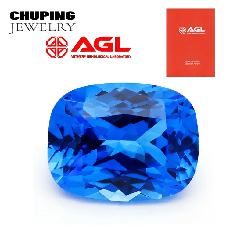 Lab Grown Cobalt Spinel Flame Melted Cushion Shape With AGL Certificate Cultivated Synthetic Spinel For Earrings Jewelry Making
Lab Grown Cobalt Spinel Flame Melted Cushion Shape With AGL Certificate Cultivated Synthetic Spinel For Earrings Jewelry Making