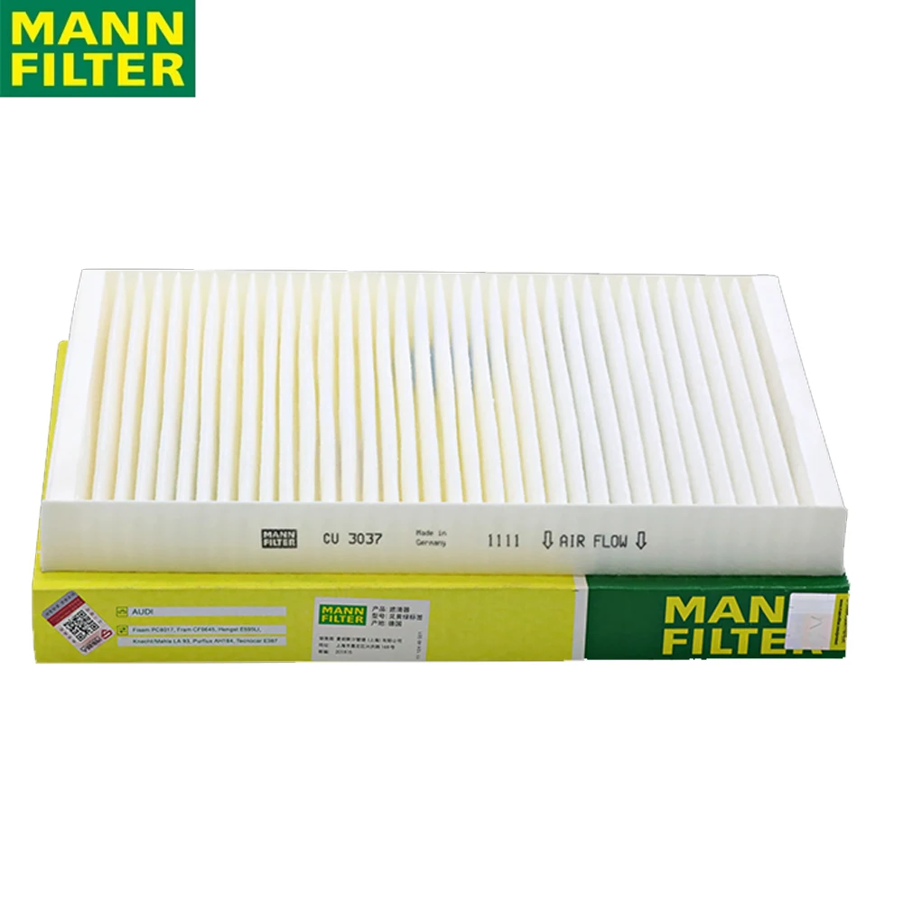 MANN FILTER CU3037 Cabin Air Filter For AUDI A4 A6 SEAT Exeo High Permeability Low Wind Resistance Original 8E0 819 439
MANN FILTER CU3037 Cabin Air Filter For AUDI A4 A6 SEAT Exeo High Permeability Low Wind Resistance Original 8E0 819 439