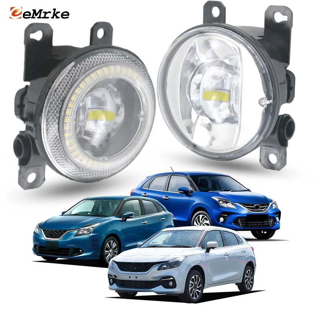 Pair Upgrade Led Fog Lights For Suzuki Baleno / for Toyota Glanza Starlet 2015-2023 Angel Eye DRL Fog Driving Lamp Accessories
Pair Upgrade Led Fog Lights For Suzuki Baleno / for Toyota Glanza Starlet 2015-2023 Angel Eye DRL Fog Driving Lamp Accessories