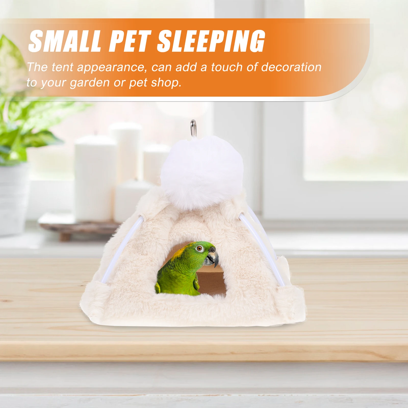 1pc Warm Nest Birdhouse Parrot Hideaway Nest Thickened Birdhouse For Winter Small Animal Sleeping Cushion Indoor Outdoor Bird
1pc Warm Nest Birdhouse Parrot Hideaway Nest Thickened Birdhouse For Winter Small Animal Sleeping Cushion Indoor Outdoor Bird