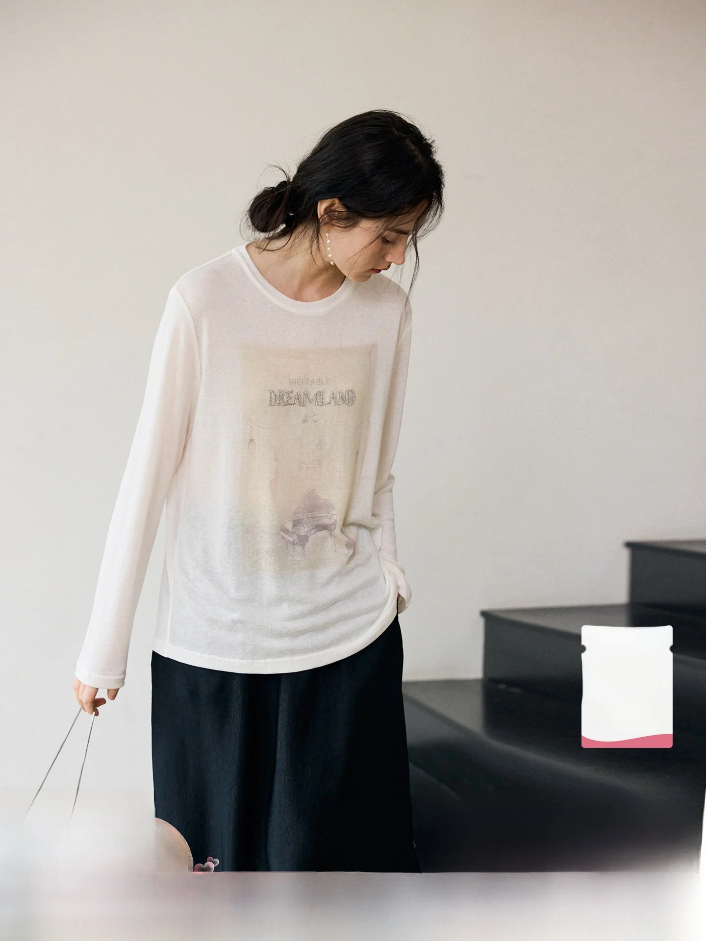 HeyDress Rcelle Long Sleeve Printed T-Shirt Women's Spring Summer Loose Lazy Feeling Cover up round Neck Base Shirt Top
HeyDress Rcelle Long Sleeve Printed T-Shirt Women's Spring Summer Loose Lazy Feeling Cover up round Neck Base Shirt Top