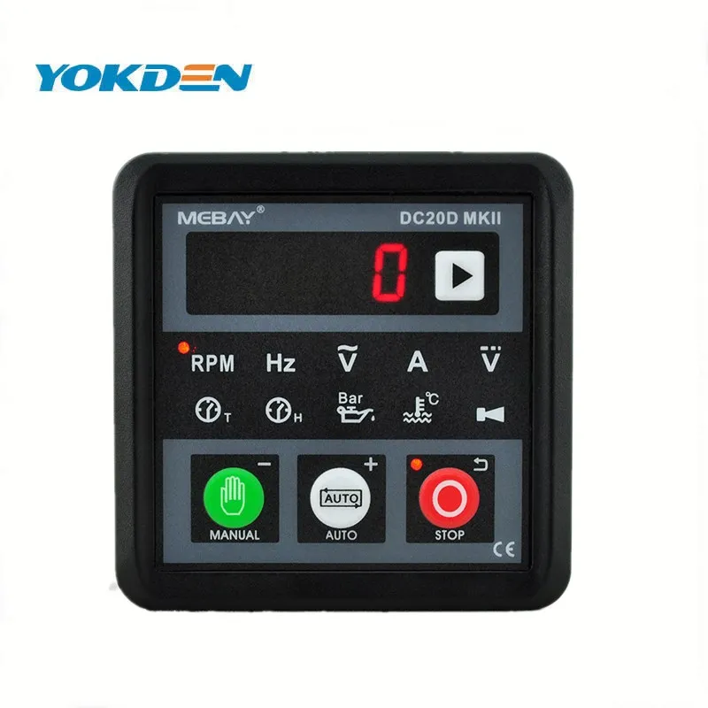 Lanyuxuan Generator Auto Starting Control Module For Diesel Generator DC20D MKII
Lanyuxuan Generator Auto Starting Control Module For Diesel Generator DC20D MKII