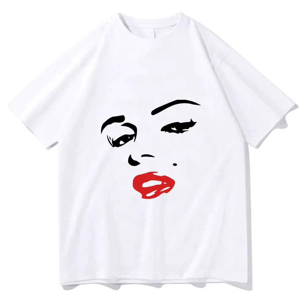 Футболка MarilynMonroe, модная Высококачественная футболка с коротким рукавом, хлопковые футболки с графическим принтом, женские повседневные футболки, Топ
Футболка MarilynMonroe, модная Высококачественная футболка с коротким рукавом, хлопковые футболки с графическим принтом, женские повседневные футболки, Топ
