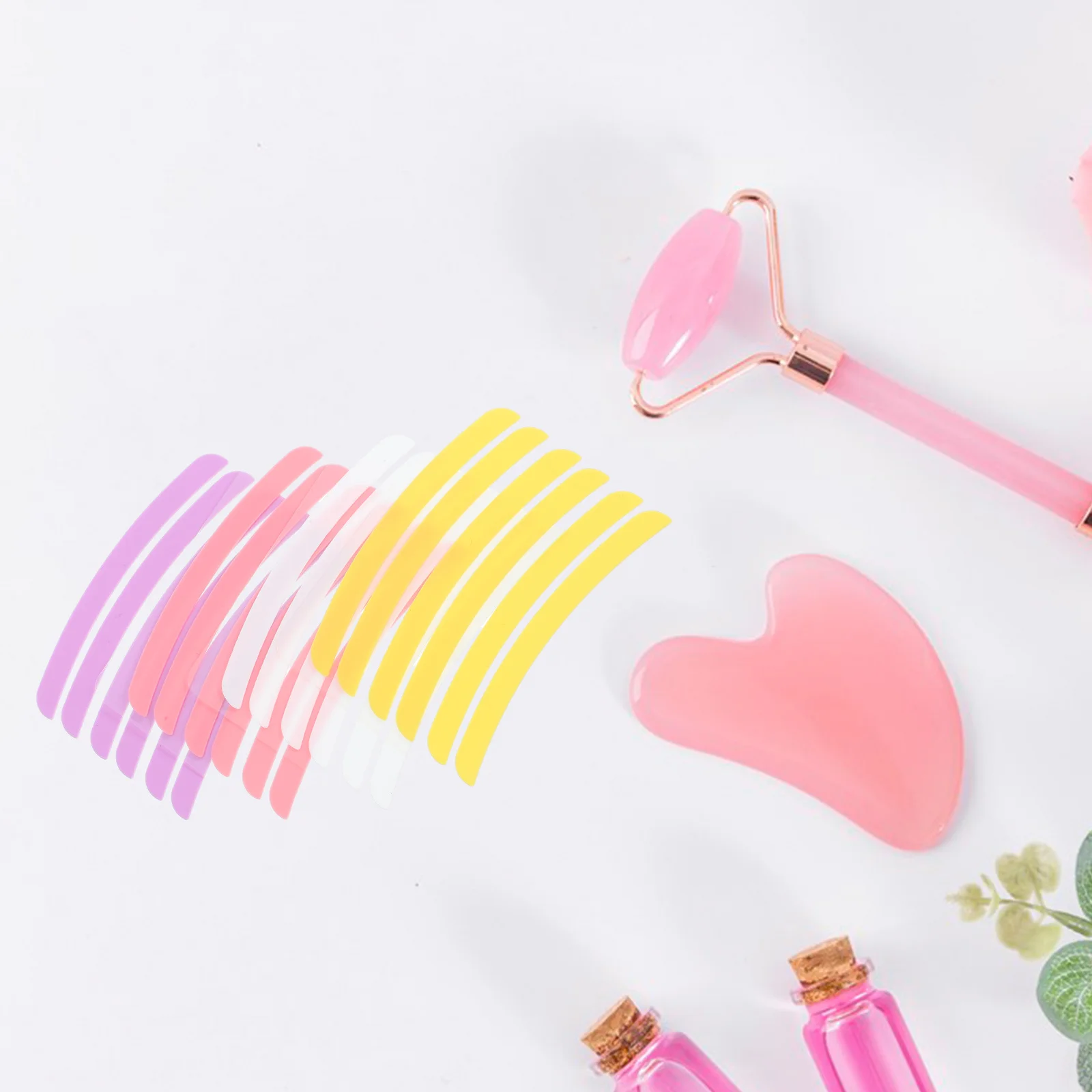 12Pairs Eyelash Perm Strips Silicone Lash Lift Pads Reusable Eyelash Perming Pads Salon Beauty Tool for Natural Curly Lashes
12Pairs Eyelash Perm Strips Silicone Lash Lift Pads Reusable Eyelash Perming Pads Salon Beauty Tool for Natural Curly Lashes