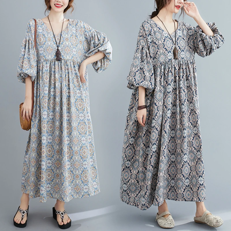 Длинное платье трапециевидной формы с принтом Bal, большие размеры, женская юбка-фонарь Све V-Ne, закрывающая живот, винтажная юбка для поездок на работу 
Длинное платье трапециевидной формы с принтом Bal, большие размеры, женская юбка-фонарь Све V-Ne, закрывающая живот, винтажная юбка для поездок на работу