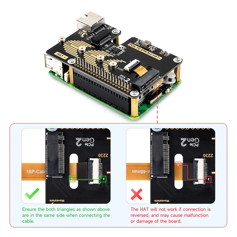 Professional Pcie To ETH And M.2 Adapter For Raspberry Pi 5, Compatible With 2280/2260/2242/2230 Size Nvme M.2 SSD High-Speed Re
Professional Pcie To ETH And M.2 Adapter For Raspberry Pi 5, Compatible With 2280/2260/2242/2230 Size Nvme M.2 SSD High-Speed Re