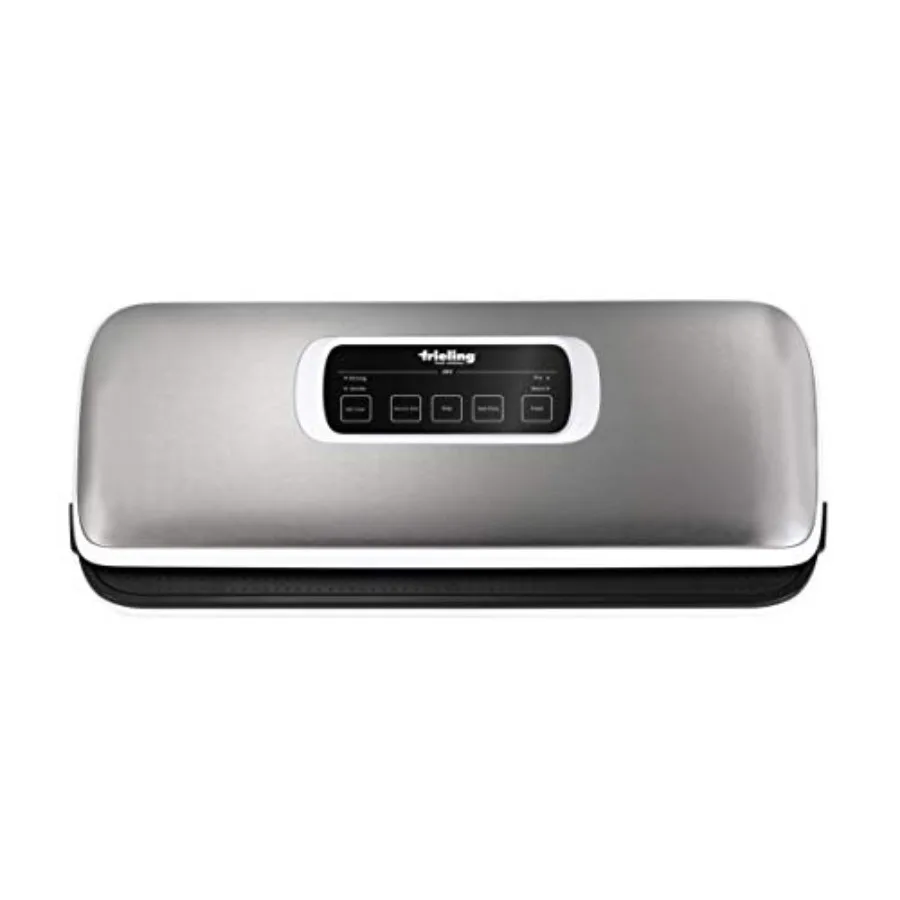 Automatic sealing sous vide vacuum machine for kitchen use, silver aluminum alloy, silver color, dual dry moist food modes
Automatic sealing sous vide vacuum machine for kitchen use, silver aluminum alloy, silver color, dual dry moist food modes