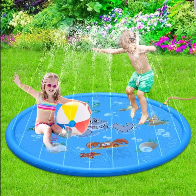 170cm Summer Outdoor Garden Lawn Sea Animal Inflatable Cold Water Spray Kid Sprinkler Interactive Play Game Pad Mat Tub Bath Toy
170cm Summer Outdoor Garden Lawn Sea Animal Inflatable Cold Water Spray Kid Sprinkler Interactive Play Game Pad Mat Tub Bath Toy