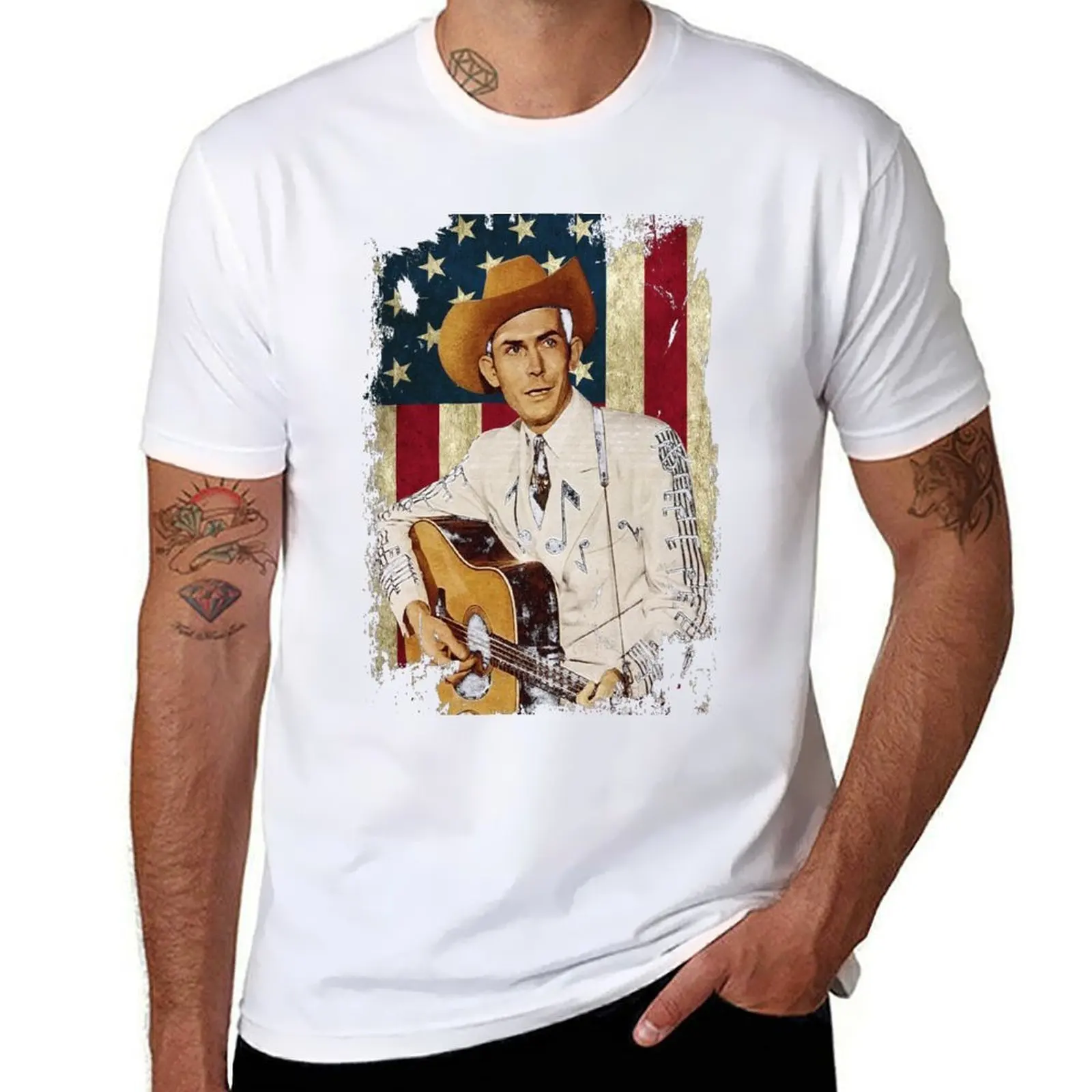 Vintage Men Mens Hank Williams T-Shirt t shirts for man pack white man graphic t shirt T-Shirt
Vintage Men Mens Hank Williams T-Shirt t shirts for man pack white man graphic t shirt T-Shirt