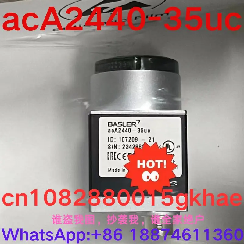 Совершенно новая промышленная камера acA2440-35uc
Совершенно новая промышленная камера acA2440-35uc