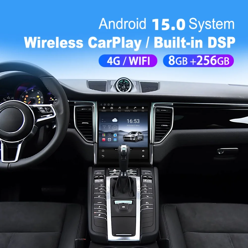 8 Core Qualcomm Android 12.1 Inch For Porsche Macan 2014~2017 Car Multimedia Automotive GPS Navi Car Radio Stereo Head Unit
8 Core Qualcomm Android 12.1 Inch For Porsche Macan 2014~2017 Car Multimedia Automotive GPS Navi Car Radio Stereo Head Unit