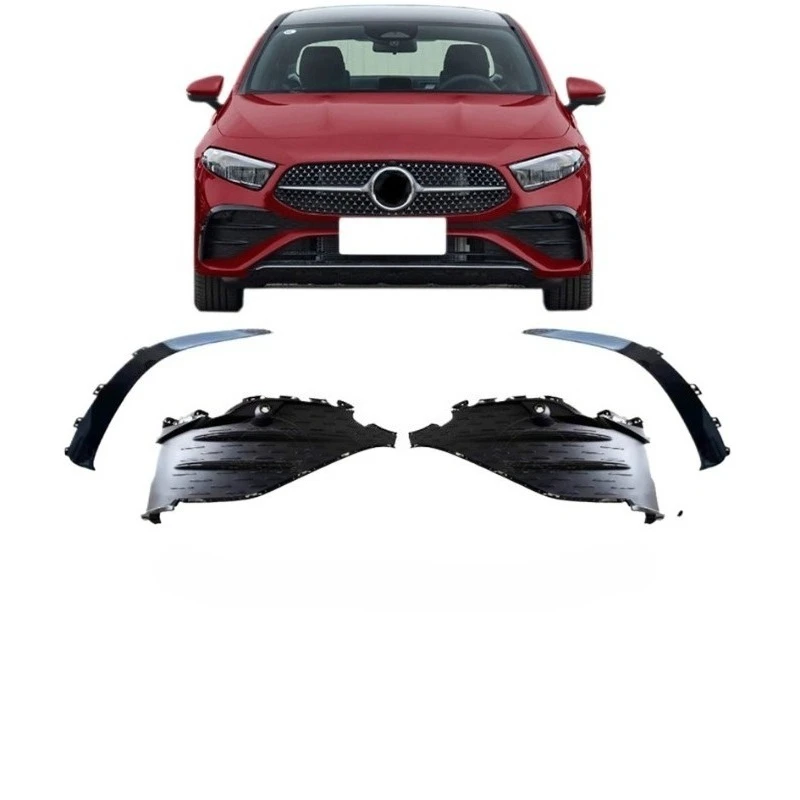 Front Bumper Grille Cover Trim Left/ Right Side Spoiler for Mercedes-Benz W177 A160 A180 A200 A220 A250 23-25
Front Bumper Grille Cover Trim Left/ Right Side Spoiler for Mercedes-Benz W177 A160 A180 A200 A220 A250 23-25