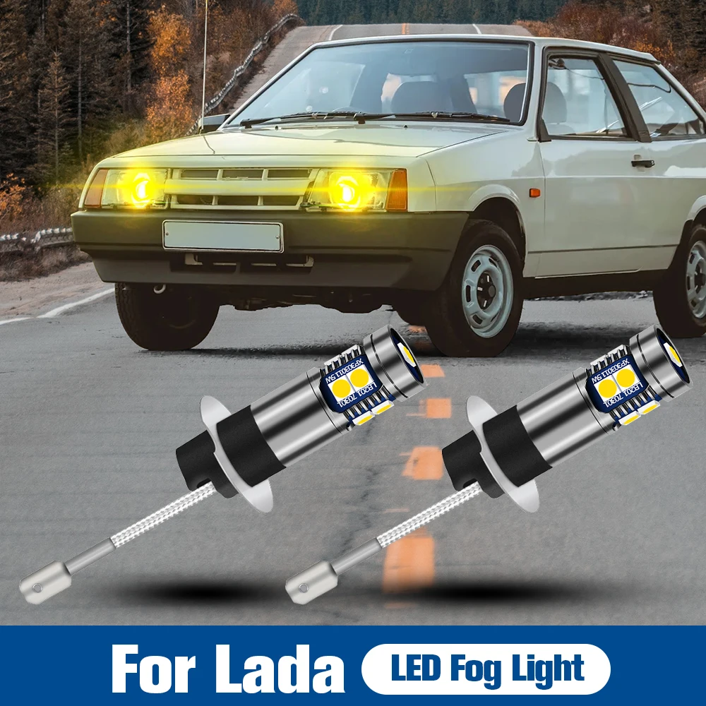 2pcs LED Fog Light Lamp Blub H3 Canbus Error Free For Lada Samara (2108,2109,2113,2114,2115) (1990-2013)
2pcs LED Fog Light Lamp Blub H3 Canbus Error Free For Lada Samara (2108,2109,2113,2114,2115) (1990-2013)