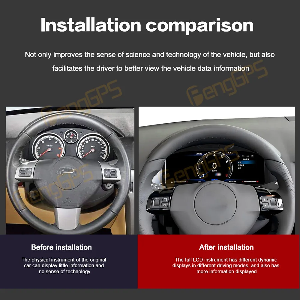 12,3-дюймовый цифровой кластерный экран одометра для Opel Astra 2004-2010, приборная панель, виртуальный измеритель скорости кабины, приборная панель автомобиля
12,3-дюймовый цифровой кластерный экран одометра для Opel Astra 2004-2010, приборная панель, виртуальный измеритель скорости кабины, приборная панель автомобиля