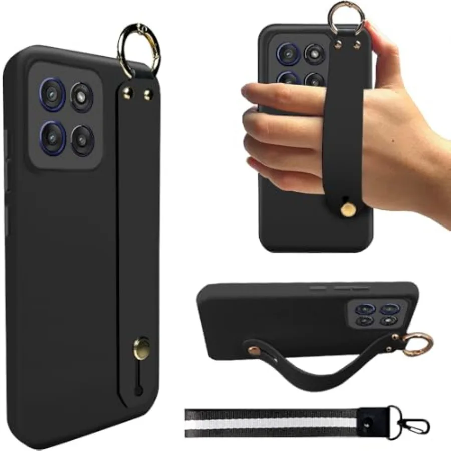 Compatible for Motorola Moto G Stylus 5G 2026/2025 Phone Case, Wrist Strap Hand Holder Bracelet Wristband Stand Silicone TPU Sh
Compatible for Motorola Moto G Stylus 5G 2026/2025 Phone Case, Wrist Strap Hand Holder Bracelet Wristband Stand Silicone TPU Sh