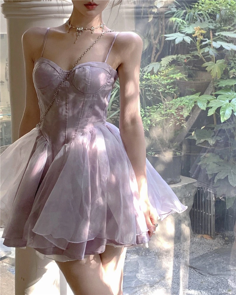 Summer High Waist Princess Style Puffy Dress Women's Birthday Party Gown Sleeveless Gathered Waistline Elegant Dress
Summer High Waist Princess Style Puffy Dress Women's Birthday Party Gown Sleeveless Gathered Waistline Elegant Dress