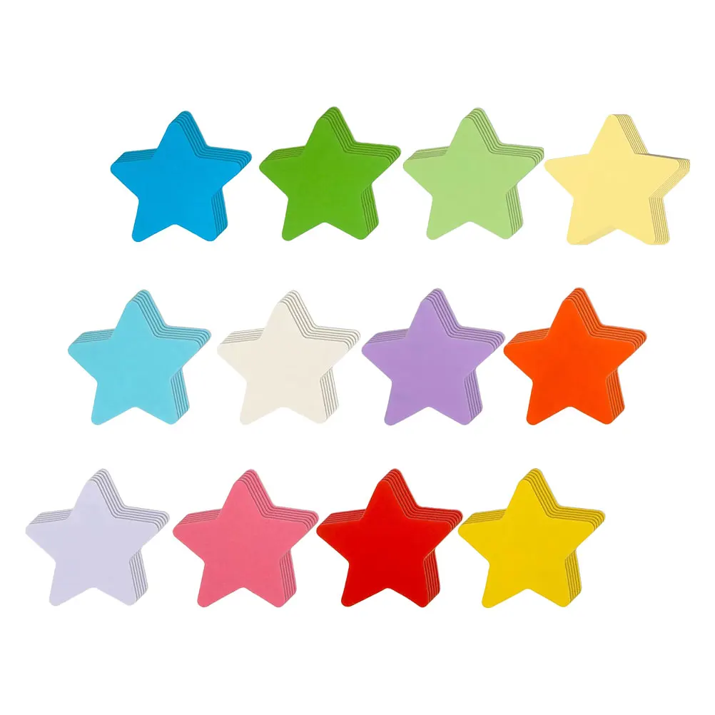 12 Pcs Writable Star Cards Color Variety Bulletin Board Decorations Kids Desk Accessories Classroom DIY Projects Paper
12 Pcs Writable Star Cards Color Variety Bulletin Board Decorations Kids Desk Accessories Classroom DIY Projects Paper