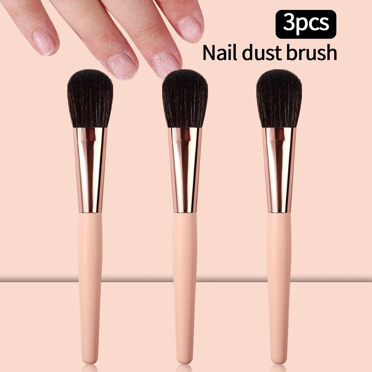 3PCS soft nail dust cleaning brush, nail art dust removal brush, multi-functional facial blush brush, powder painting and beauty
3PCS soft nail dust cleaning brush, nail art dust removal brush, multi-functional facial blush brush, powder painting and beauty