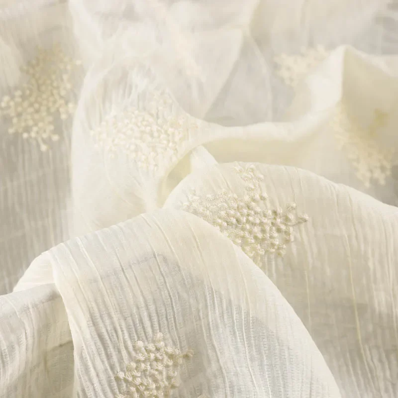 New soft and breathable 3D floral embroidery tulle fabric, used for clothing accessories, dresses, lace trim, designer fabric
New soft and breathable 3D floral embroidery tulle fabric, used for clothing accessories, dresses, lace trim, designer fabric