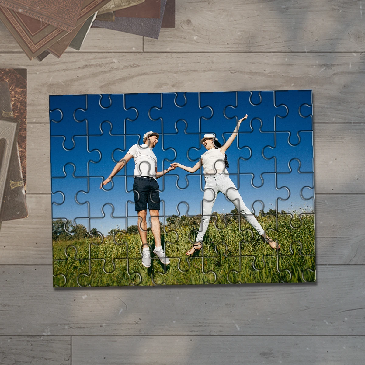 35/300/500/1000pcs Personalized Custom Photo Puzzle couple photos Parent-Child Interactive Diy Assemble Game Toy
35/300/500/1000pcs Personalized Custom Photo Puzzle couple photos Parent-Child Interactive Diy Assemble Game Toy