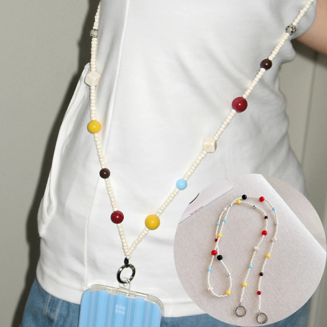 Colorful Sugar Color Pendant Crossbody Phone Strap Necklace for Women Sweet Love Heart Chain Aesthetic Y2K Jewelry Accessories
Colorful Sugar Color Pendant Crossbody Phone Strap Necklace for Women Sweet Love Heart Chain Aesthetic Y2K Jewelry Accessories