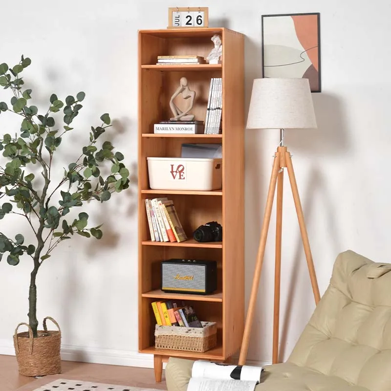 Solid Wood Bookcase Floor Ultra-thin Bedroom Shelf Japanese Narrow Bookcases Living Room Display Cabinet Estante Furniture WKBC
Solid Wood Bookcase Floor Ultra-thin Bedroom Shelf Japanese Narrow Bookcases Living Room Display Cabinet Estante Furniture WKBC