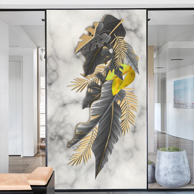Window Film Privacy Frosted Glass Sticker Heat Insulation and Sunscreen Abstrace Leaves Decoration Adhesive sticker for Home
Window Film Privacy Frosted Glass Sticker Heat Insulation and Sunscreen Abstrace Leaves Decoration Adhesive sticker for Home