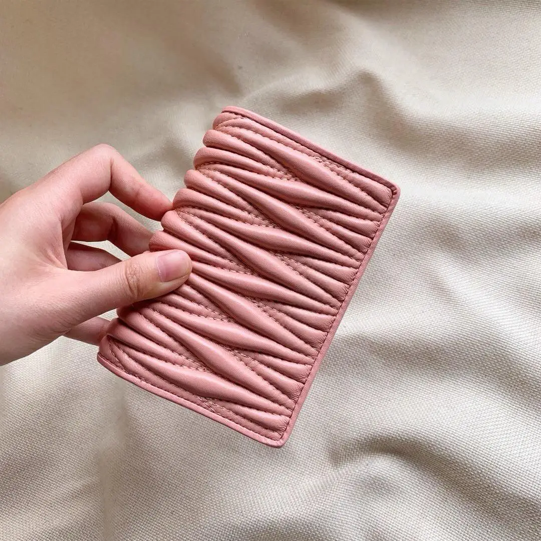 Women Elegant Pleated Card Case, Fashion Ruched Small Wallet, Compact Portable Purse for Ladies Outdoor & Commute
Women Elegant Pleated Card Case, Fashion Ruched Small Wallet, Compact Portable Purse for Ladies Outdoor & Commute
