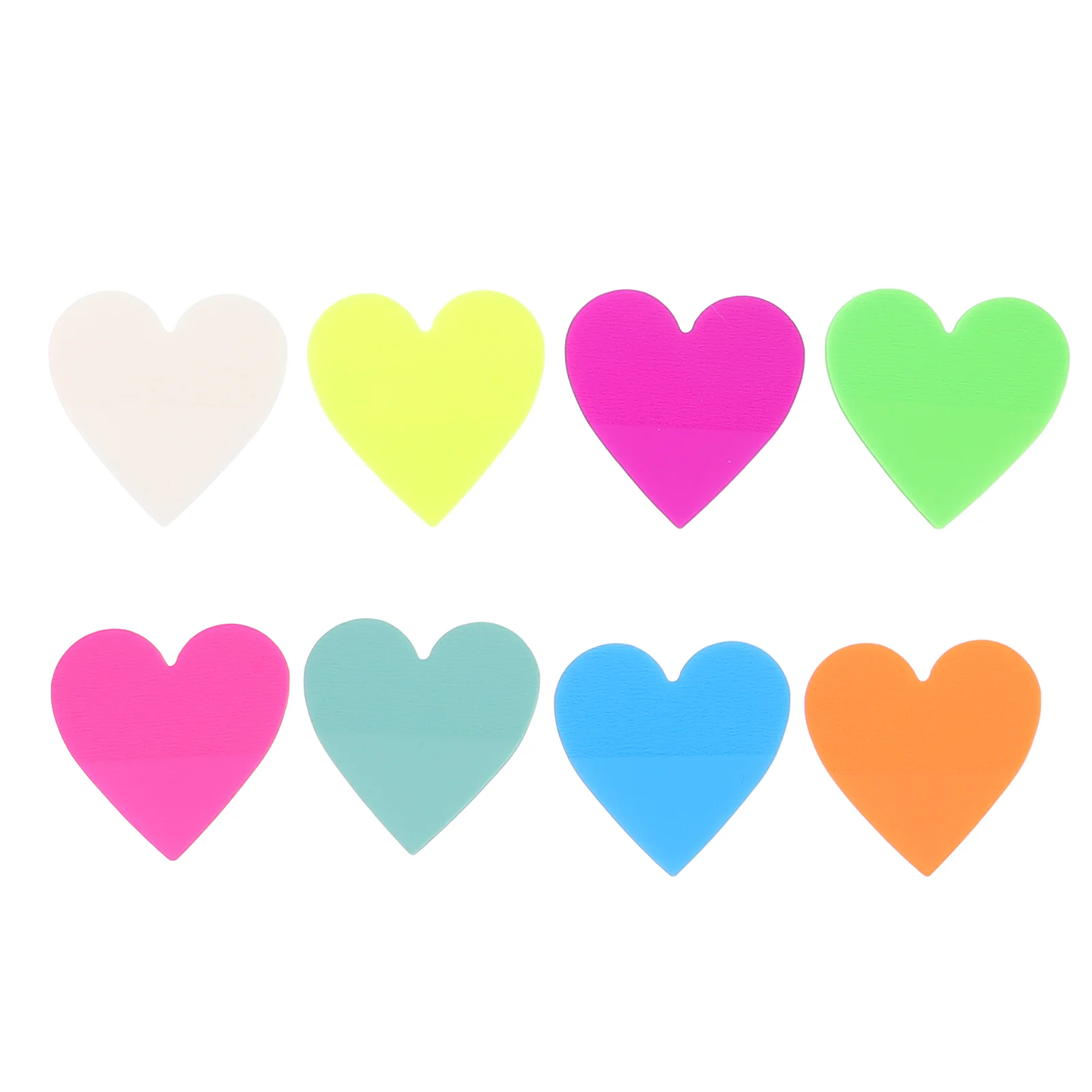 8 Pcs Heart Shaped Pad Stickers Fluorescent Colors Set Portable Daily Use Memo Pads for Home Office School Practical
8 Pcs Heart Shaped Pad Stickers Fluorescent Colors Set Portable Daily Use Memo Pads for Home Office School Practical