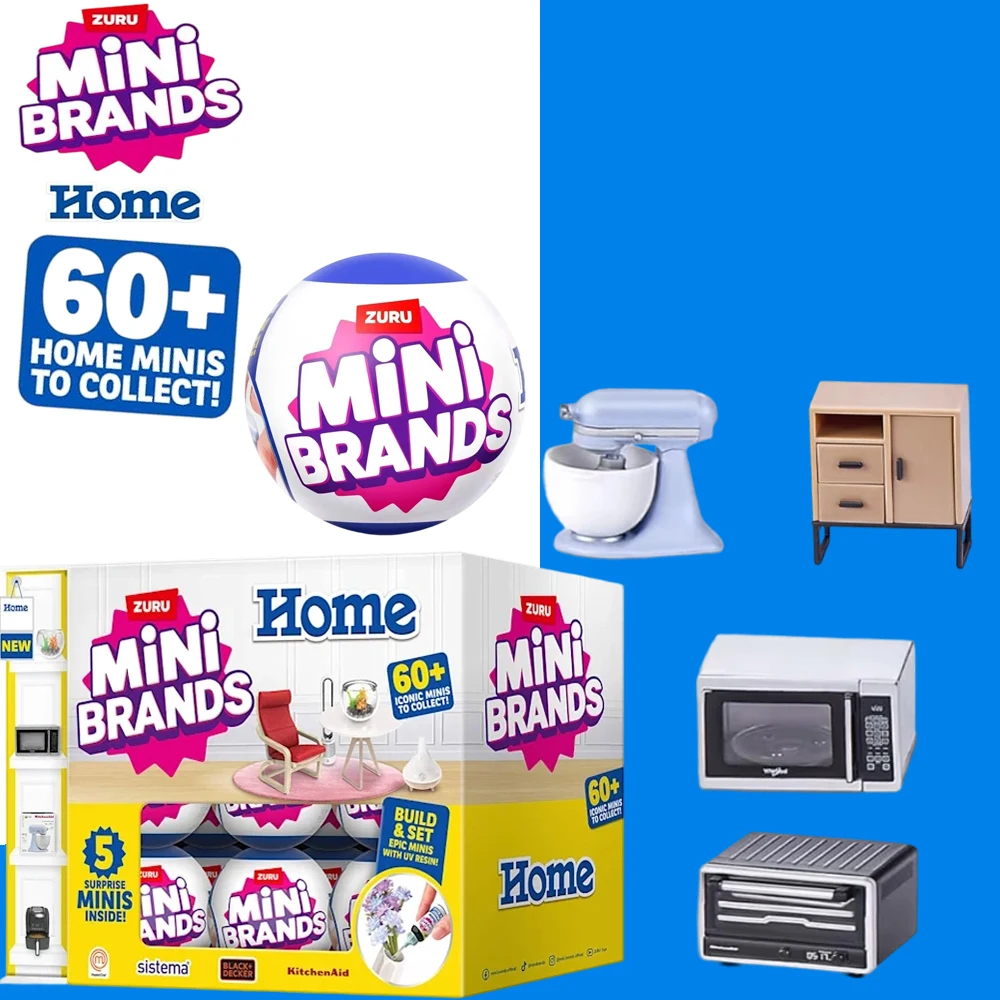 Zuru Mini Brands Toys 5 Surprise Mini Brands Toy Miniature Toys Mystery Blind Box Original Home Themed Collectibles Mini Home
Zuru Mini Brands Toys 5 Surprise Mini Brands Toy Miniature Toys Mystery Blind Box Original Home Themed Collectibles Mini Home