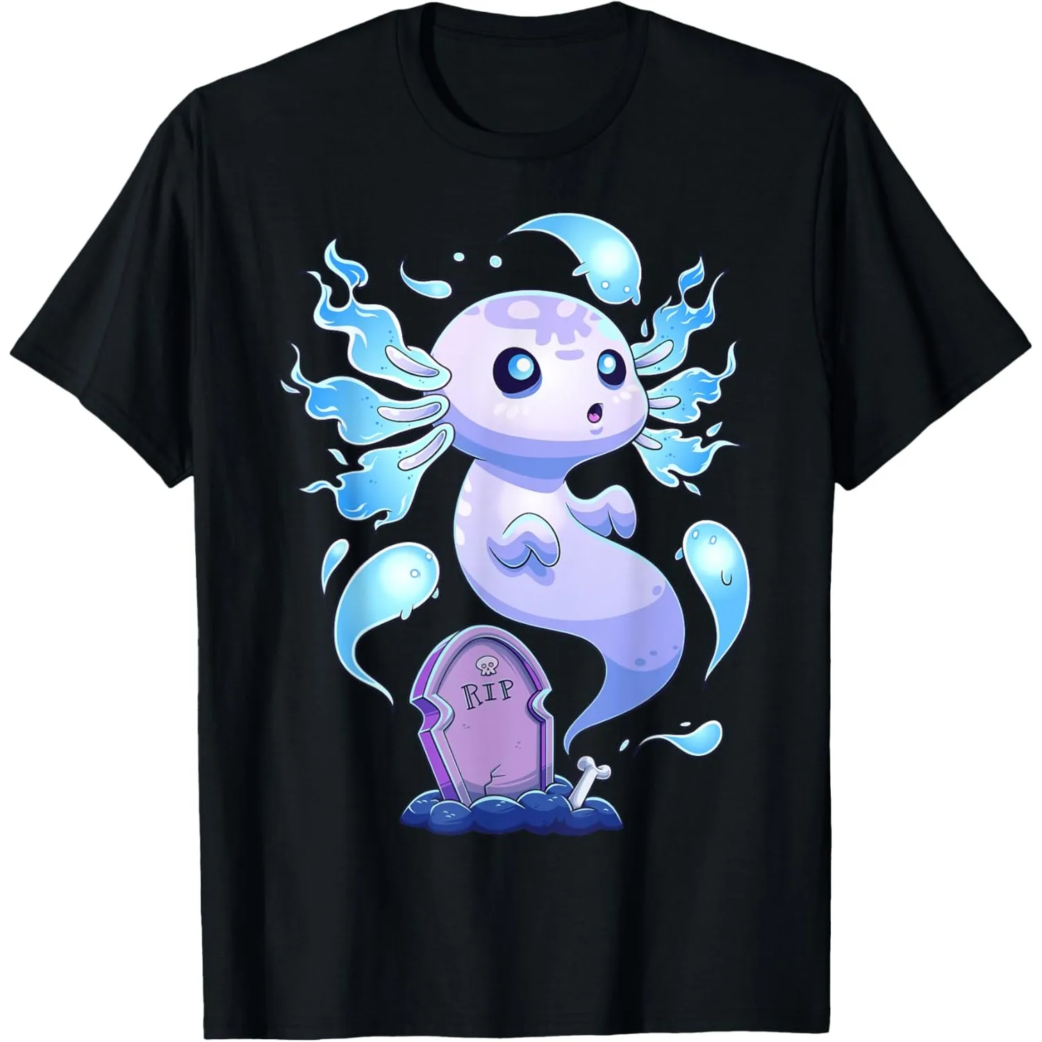 Ghost Spooks-a-lotl Axolotl Halloween Graphic Tee Funny Cute Animal Short Sleeve T-Shirt
Ghost Spooks-a-lotl Axolotl Halloween Graphic Tee Funny Cute Animal Short Sleeve T-Shirt