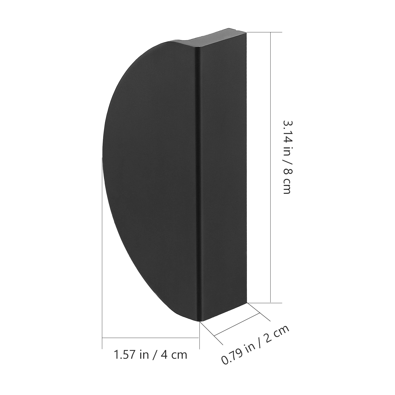 4pcs Half Circle Drawer Knobs Durable Semicircle Handles for Cabinets Wardrobes Doors Furniture Black Vintage Hardware Cabinet
4pcs Half Circle Drawer Knobs Durable Semicircle Handles for Cabinets Wardrobes Doors Furniture Black Vintage Hardware Cabinet