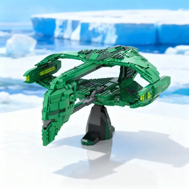 1382pcs MOC Space Star Trek Romulan Warbird Starship Model Building Blocks Construction Toy Christmas Gifts Education Brick Kids
1382pcs MOC Space Star Trek Romulan Warbird Starship Model Building Blocks Construction Toy Christmas Gifts Education Brick Kids