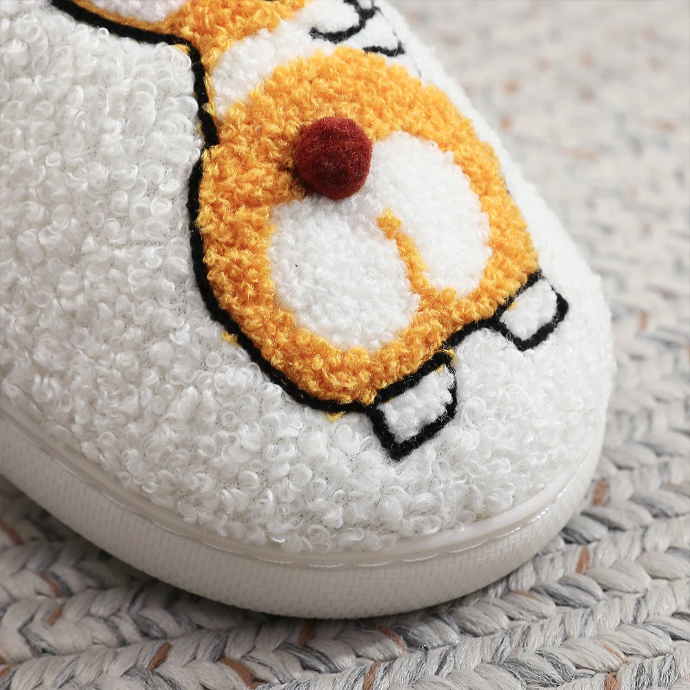Plush Dog Slippers Cartoon Animal Slippers Comfortable Thermal Corgi Slippers Cute Funny Corgi Dog Slippers for Indoor Bedroom
Plush Dog Slippers Cartoon Animal Slippers Comfortable Thermal Corgi Slippers Cute Funny Corgi Dog Slippers for Indoor Bedroom