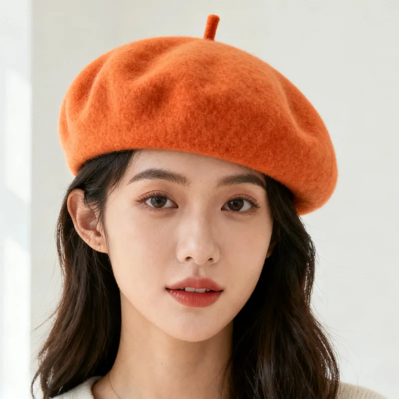 New Multi-color Wool Thick Berets Winter Autumn Artist French Retro Plain Painter Hat for Women Girls Warm Walking Outdoors Caps
New Multi-color Wool Thick Berets Winter Autumn Artist French Retro Plain Painter Hat for Women Girls Warm Walking Outdoors Caps