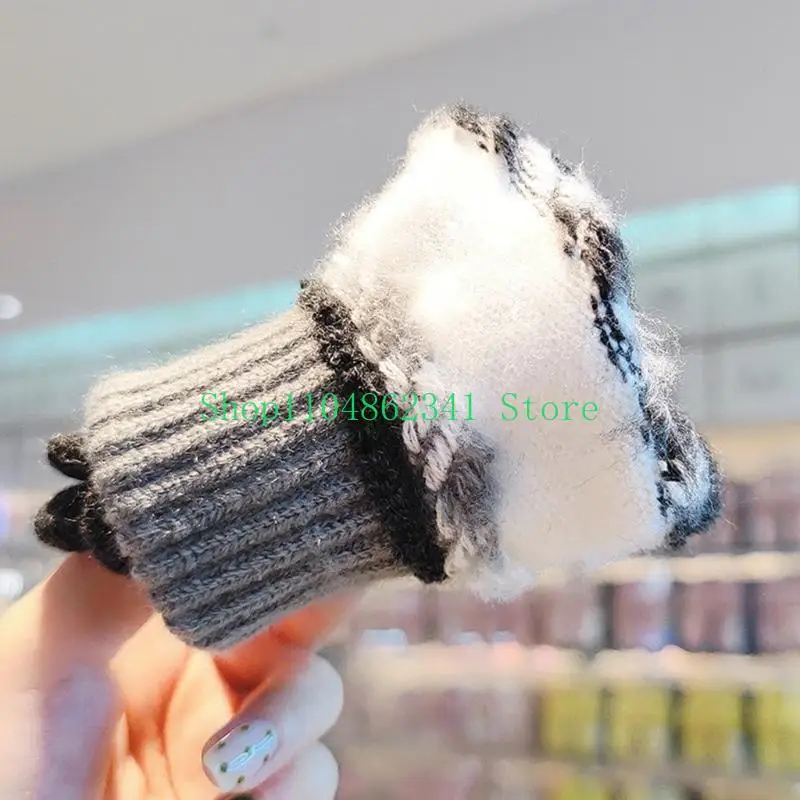 652F Women Winter Two-finger Exposed Touchscreen Glove Thicken Color Matching Mittens
652F Women Winter Two-finger Exposed Touchscreen Glove Thicken Color Matching Mittens