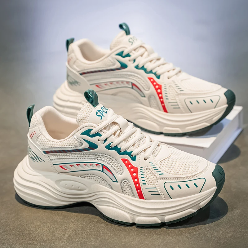 Мужская обувь, новинка 2025, осенняя модная брендовая мужская обувь Torre на толстой подошве, повседневная светоотражающая спортивная обувь для бега, модная обувь
Мужская обувь, новинка 2025, осенняя модная брендовая мужская обувь Torre на толстой подошве, повседневная светоотражающая спортивная обувь для бега, модная обувь