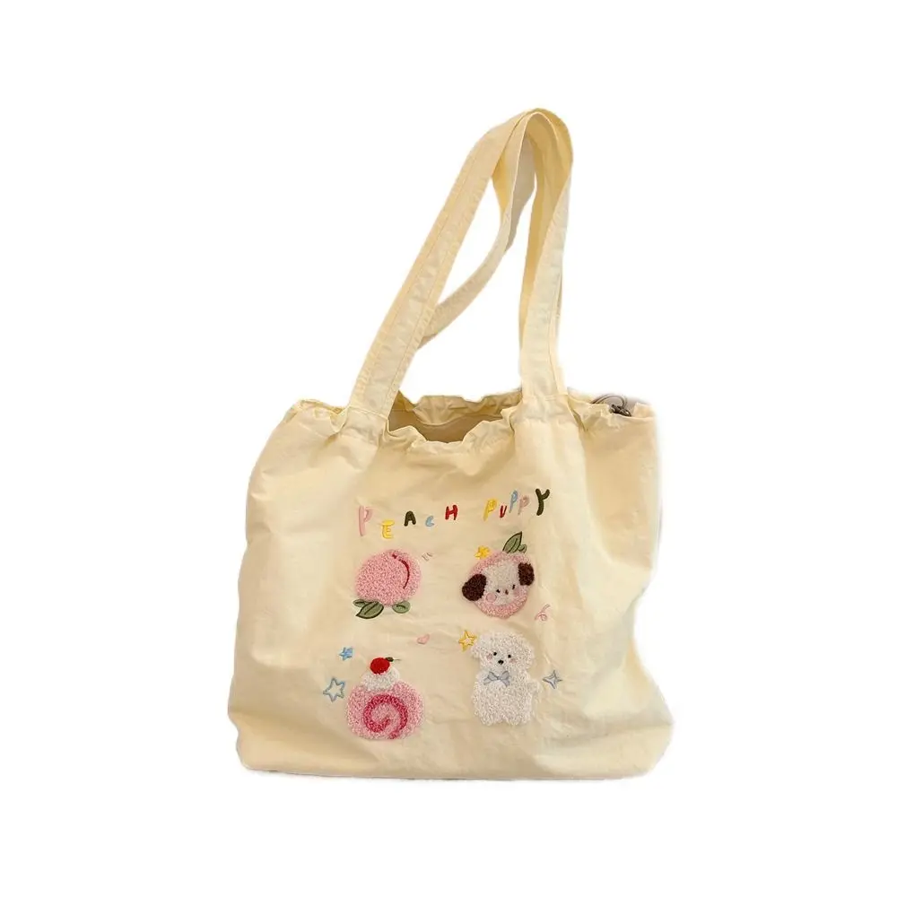Cute Drawstring Tote Bag Ins style Casual Handbags Large Capacity Portable Shoulder Bag
Cute Drawstring Tote Bag Ins style Casual Handbags Large Capacity Portable Shoulder Bag