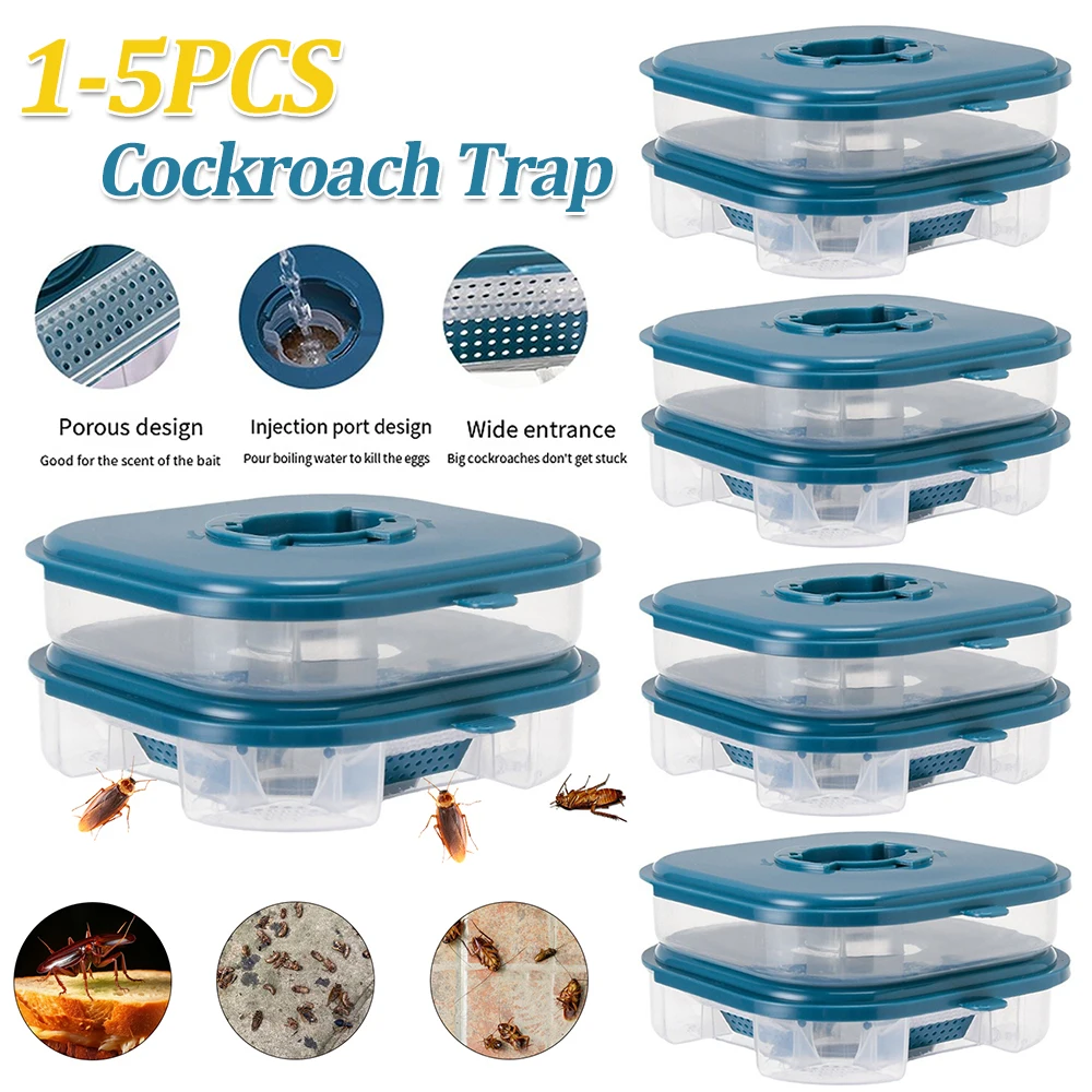Reusable Safe Cockroach Killer Cockroach Repellent Cockroach Catcher Roach Killer Indoor Infestation for Outdoor Indoor Home
Reusable Safe Cockroach Killer Cockroach Repellent Cockroach Catcher Roach Killer Indoor Infestation for Outdoor Indoor Home