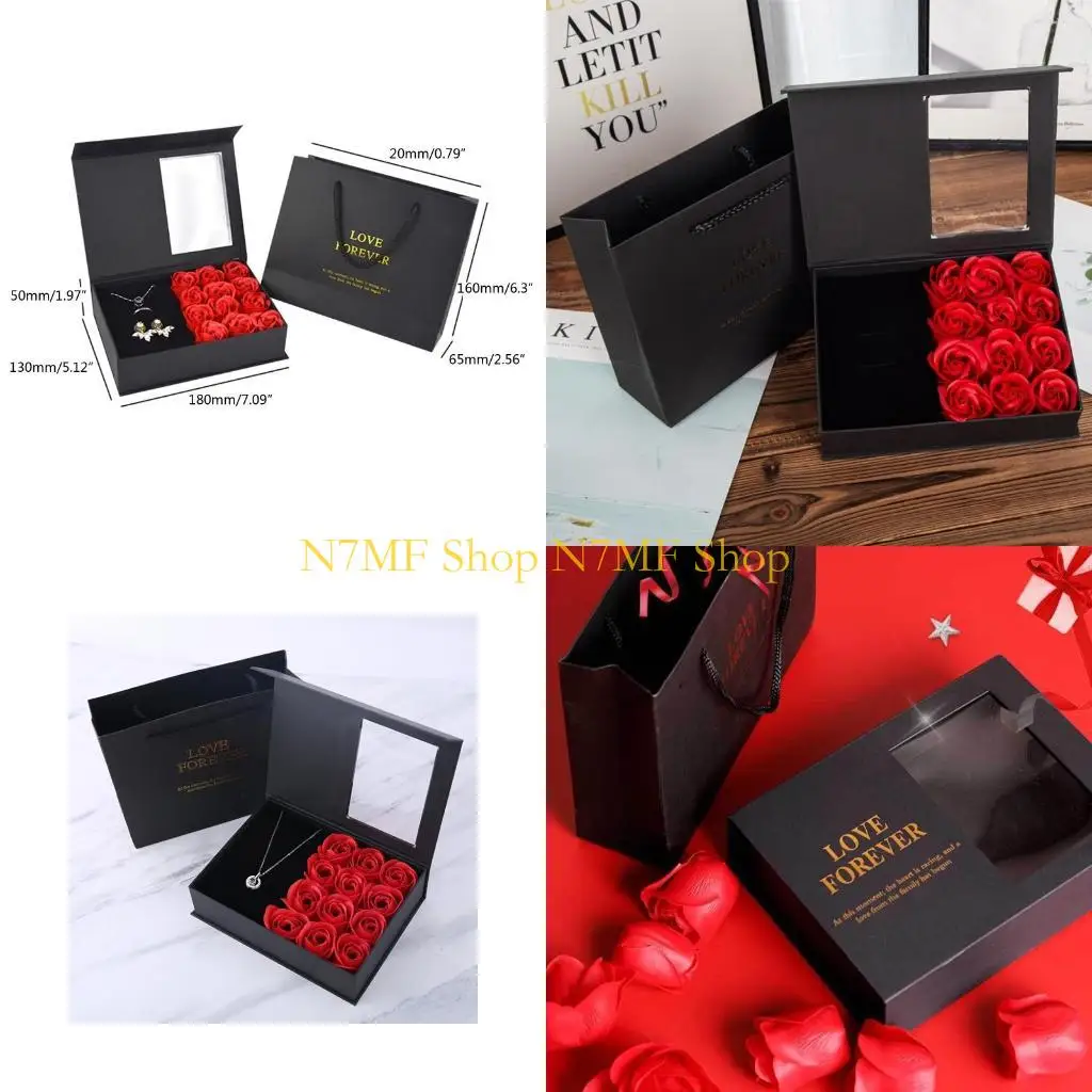 N7MF Ювелирные украшения подарочные коробки картон куб Kraft Paper Jewelry Box Jewelry Pounch для розового серьго 
N7MF Ювелирные украшения подарочные коробки картон куб Kraft Paper Jewelry Box Jewelry Pounch для розового серьго