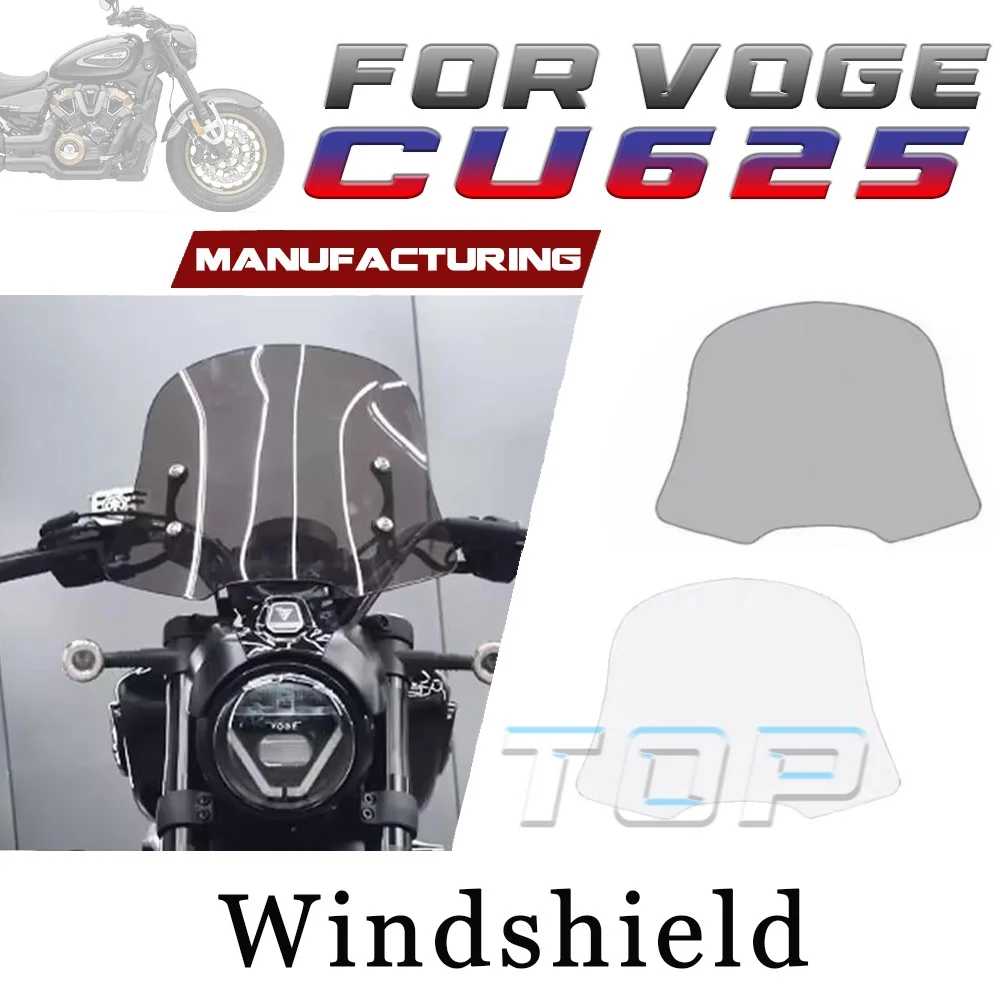 For VOGE CU625 transparent high-definition windshield for 625cu windproof
For VOGE CU625 transparent high-definition windshield for 625cu windproof