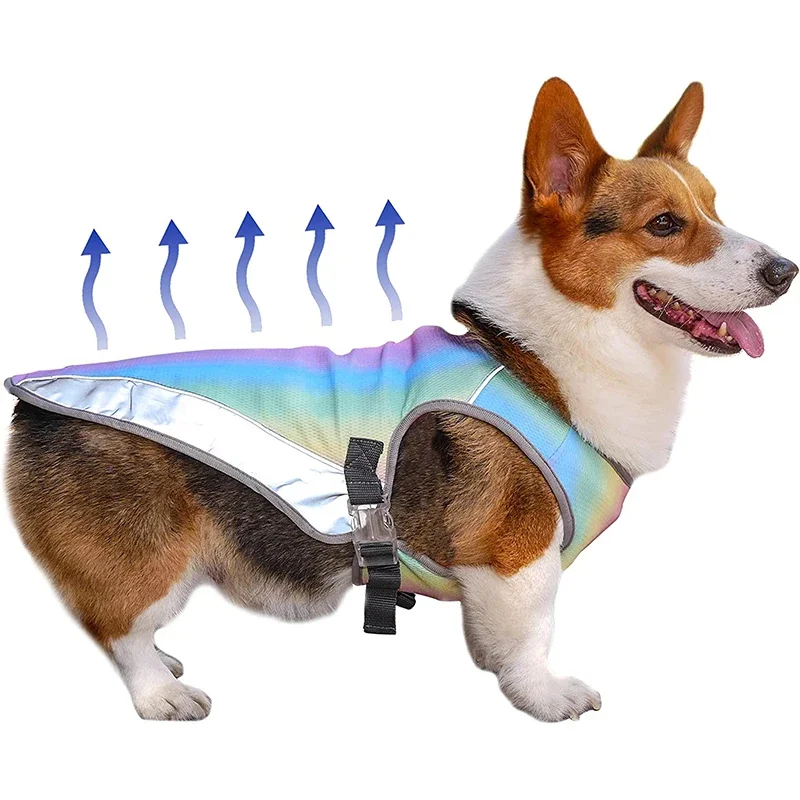 Refreshing Cool Clothes For Dogs Dog Cooling Vests Outdoor Sunscreen Jacket Vest Summer Breathable Cooling Coat Pet Clothing
Refreshing Cool Clothes For Dogs Dog Cooling Vests Outdoor Sunscreen Jacket Vest Summer Breathable Cooling Coat Pet Clothing