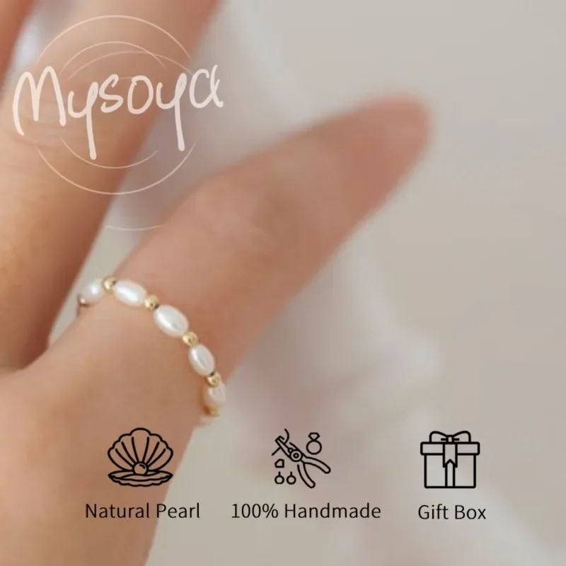MYSOYA кольцо с белым рисовым пресноводным жемчугом 3-4 мм в подарочной коробке подарок на день рождения/свадьбу/Рождество/Новый год подарок для нее/Him
MYSOYA кольцо с белым рисовым пресноводным жемчугом 3-4 мм в подарочной коробке подарок на день рождения/свадьбу/Рождество/Новый год подарок для нее/Him