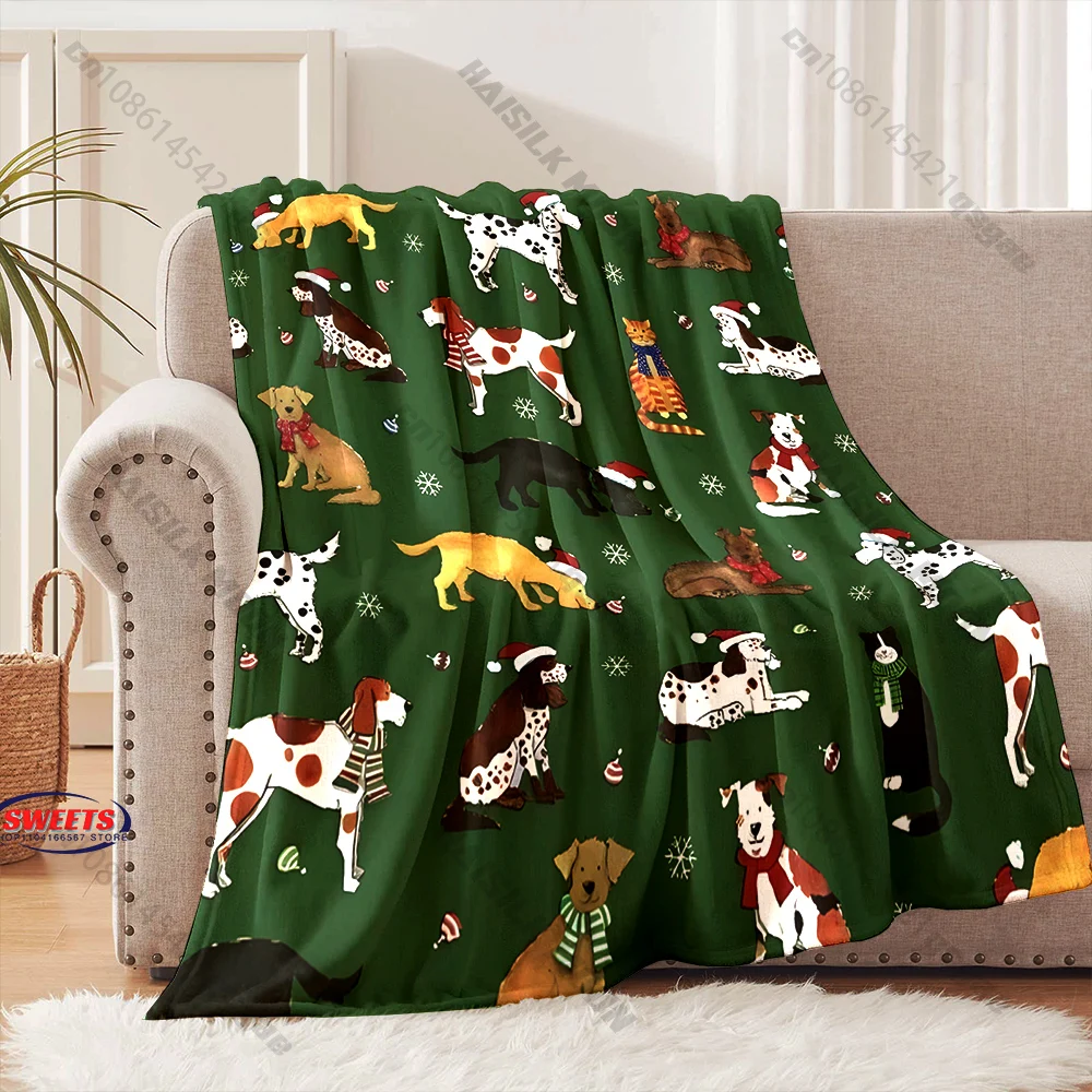 Festive Pet-Themed Holiday Blanket Multiple sizes kid's and adults' bedroom living room sofa decor blanket, Exquisite gift
Festive Pet-Themed Holiday Blanket Multiple sizes kid's and adults' bedroom living room sofa decor blanket, Exquisite gift