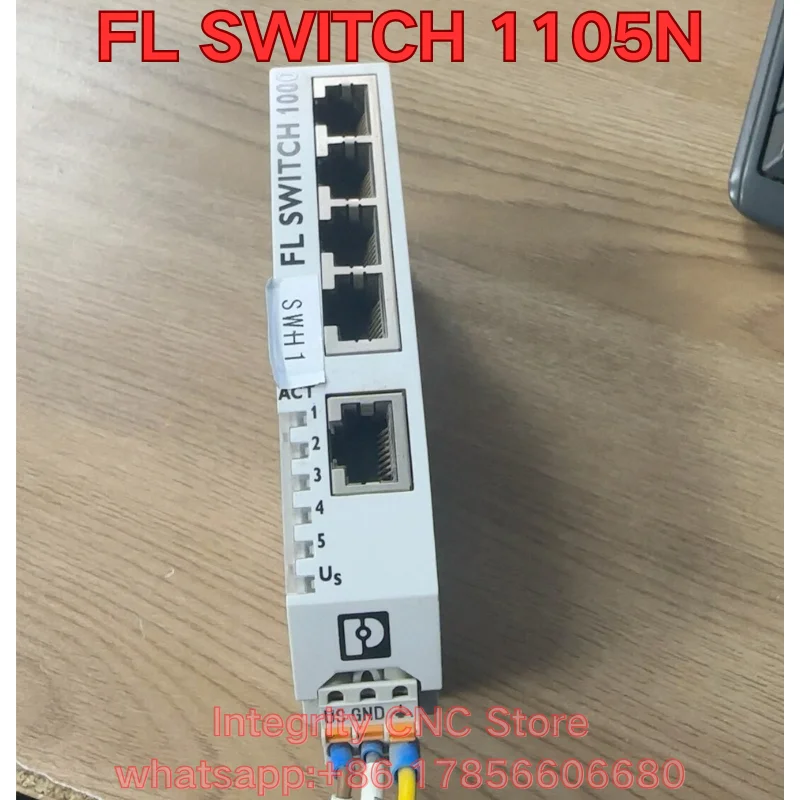 Second-hand FL SWITCH 1105N industrial switch function test is normal
Second-hand FL SWITCH 1105N industrial switch function test is normal