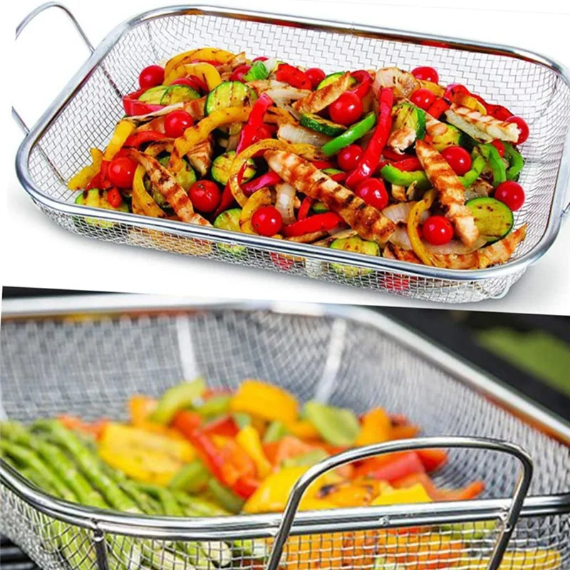 L74A 2 PCS Deep Fry Basket Stainless Steel Frying Basket Frying Pan Non-Stick French Fries Basket Baking Pan Grill Mesh Home
L74A 2 PCS Deep Fry Basket Stainless Steel Frying Basket Frying Pan Non-Stick French Fries Basket Baking Pan Grill Mesh Home