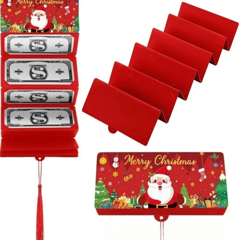 Folding Christmas Money Card Holder 10 Slots Surprise Gift Cash Holder Christmas Money Envelope Gift
Folding Christmas Money Card Holder 10 Slots Surprise Gift Cash Holder Christmas Money Envelope Gift