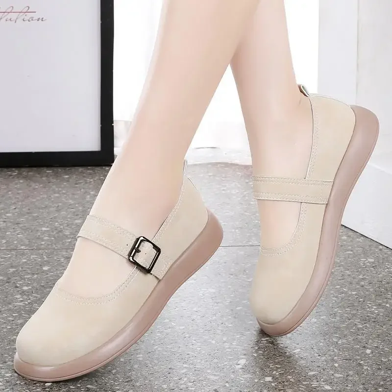 Genuine Leather Summer New Women's Sandals Soft Bottom Slippers Women's Genuine Leather All-Match Sandals for Outer Wear
Genuine Leather Summer New Women's Sandals Soft Bottom Slippers Women's Genuine Leather All-Match Sandals for Outer Wear