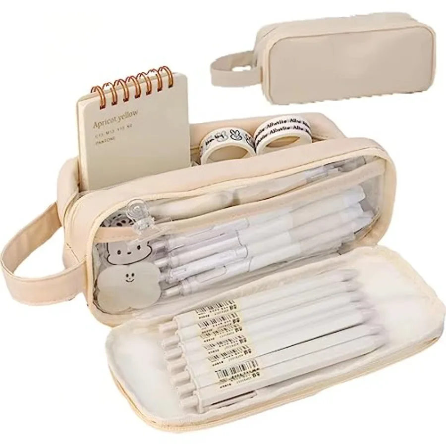 Big Capacity Pencil Case 5 Compartments Large Pencil Pouch Pen Bag Pencil Box Holder Organizer Simple Storage Aesthetic Station
Big Capacity Pencil Case 5 Compartments Large Pencil Pouch Pen Bag Pencil Box Holder Organizer Simple Storage Aesthetic Station