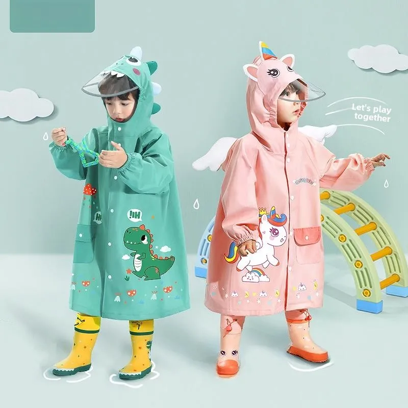 Детский дождевик для мальчиков и девочек, дождевик с изображением динозавра для детского сада, водонепроницаемый, дышащий, одноразовый, весенне-летний сезон
Детский дождевик для мальчиков и девочек, дождевик с изображением динозавра для детского сада, водонепроницаемый, дышащий, одноразовый, весенне-летний сезон